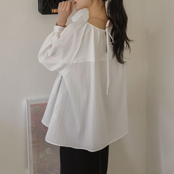 Maternity*Jenny Back Ribbon Blouse