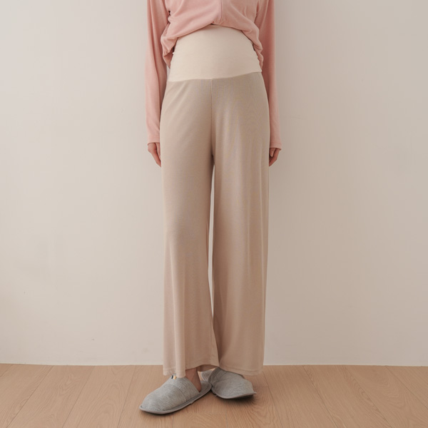 Maternity*mild wide fit ribbed maternity pants