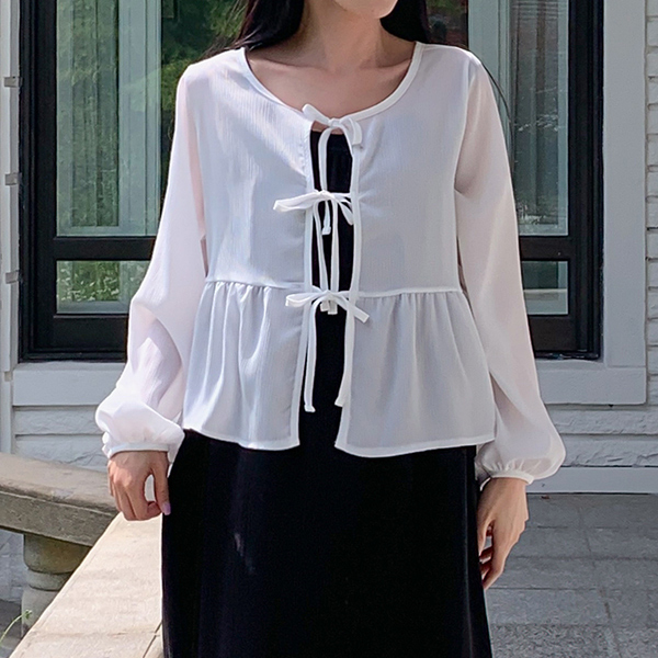 Maternity*Yoriyoruribon Maternity Blouse