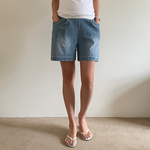 Maternity*Summer Light 4-part Maternity Shorts