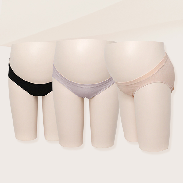 <font color="bb4b57"><b>[Free Shipping + Special Sale]</b></font><br> [Sugar Plum] Seamless Underpants 3-piece set