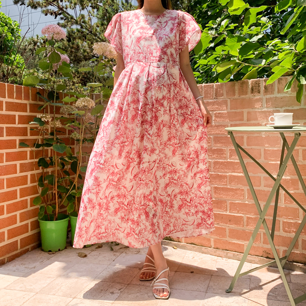 Maternity*Ortulip pleated maternity dress