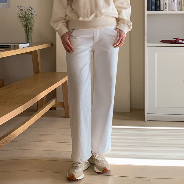 Maternity*Lower body cover wide maternity pants