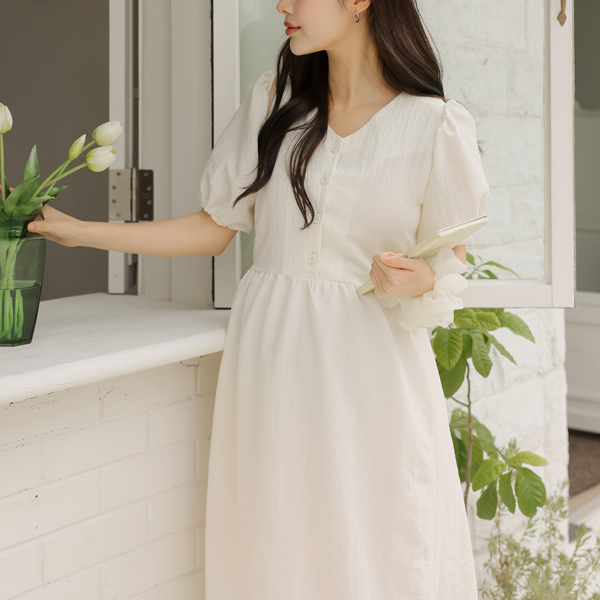 Maternity*Rollin Poggle Jijimi Adjustment Maternity One-Piece (Nursing Possible)