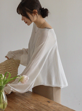 Maternity*Light Overfit Gaori Knit