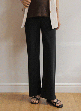 Maternity*Moist wide spandex maternity pants