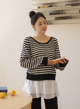 Maternity*Inner cap modal layered nasi