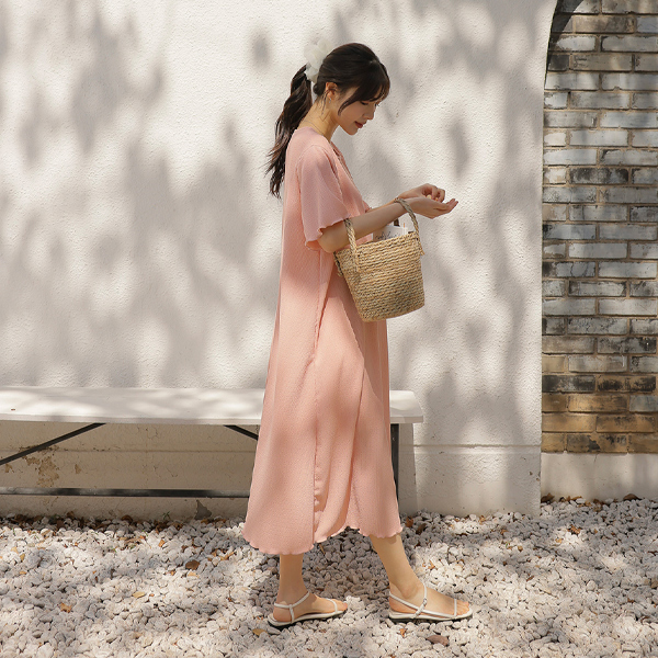 Maternity*Ring-Crolling Maternity Dress