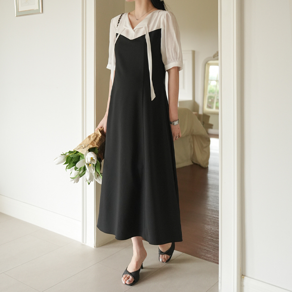 Maternity*Alibi color block maternity dress (3 sizes)