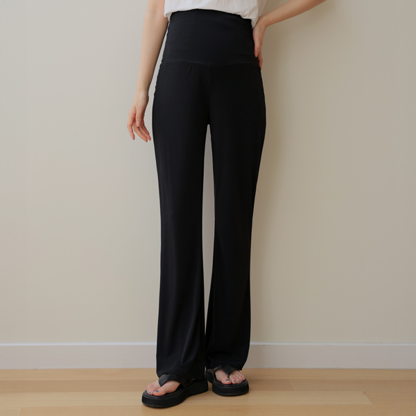 [Coolity]Maternity*Cooling Touch Bootcut Maternity Pants