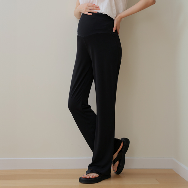 <b>[Special Offer 2-piece Set]</b><br> [Coolity]Maternity*Cooling Touch Bootcut Maternity Pants