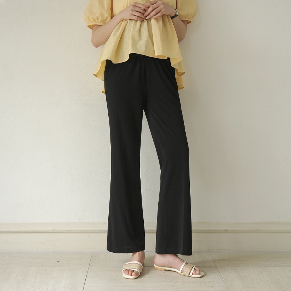 Maternity*Summer Pants Boot Cut Maternity Slacks
