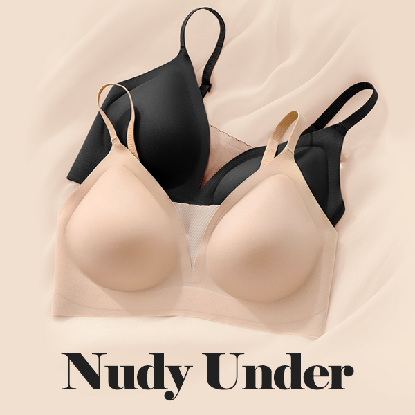 <font color="bb4b57"><b>[2 types of special price/free shipping]</b></font><br> [Jj] New Comfort V-Fit Nude Seamless Bra 2-Piece Set