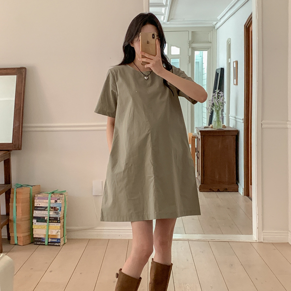 Maternity*Chic Basic Mini Maternity Dress