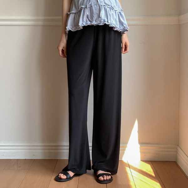 [S-made][Coolity]Maternity*Cooling Touch Adjustable Wide Maternity Pants