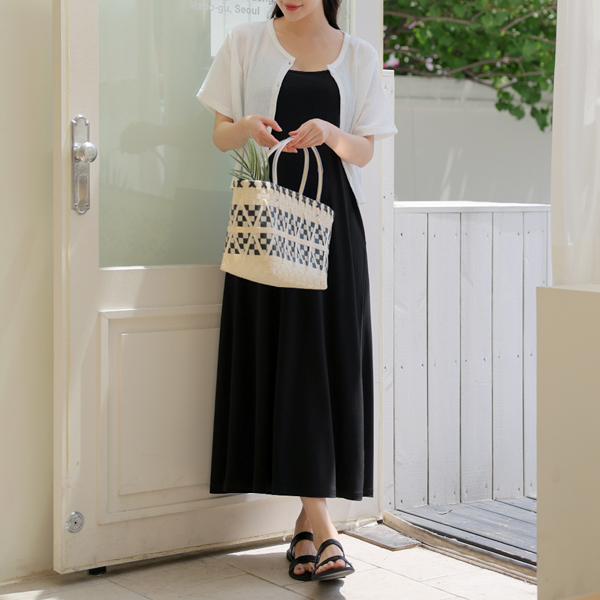 [S-made][Coolity]Maternity*Cooling Touch Poggle Cardigan Set Maternity One-Piece