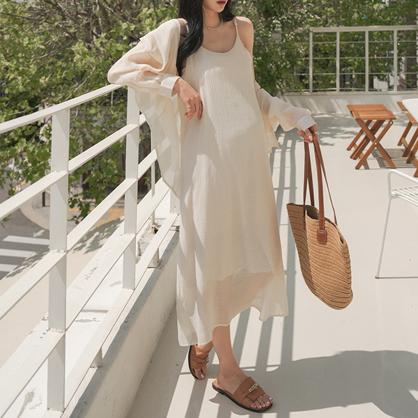 Maternity*C-Cell Shirt Set Maternity One-Piece Dress