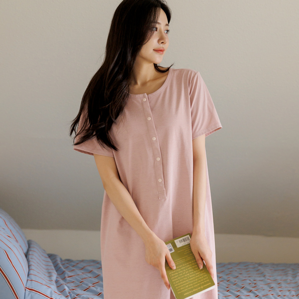 Nursing clothes*Aerie All Day Short Sleeve Nursing Dress (eco-friendly material)