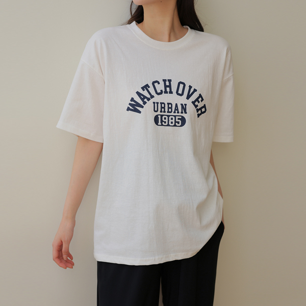 Maternity*Overround short sleeve boxy shirt