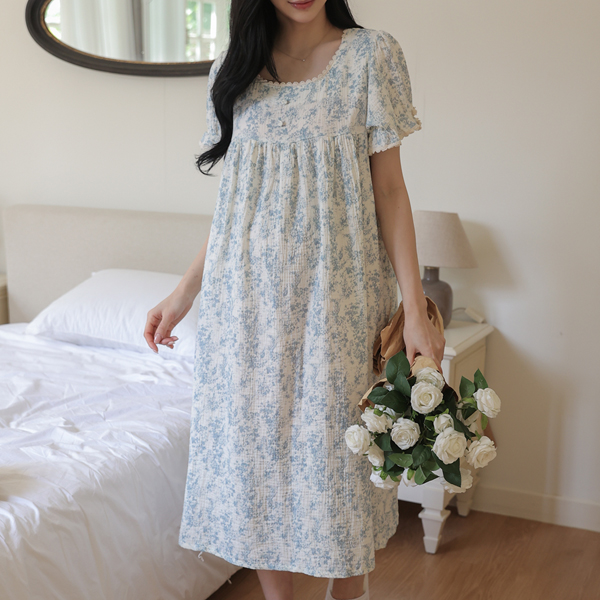 Maternity*Twelve Square Pajama Maternity One-Piece