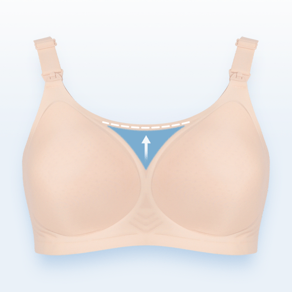 <font color="bb4b57"><b>[Special Offer 2-piece Set]</b></font><br> [Jj] 2-piece set of ultra-light nursing bras exclusively for big cups<br> (DE Cup/XL-3XL)