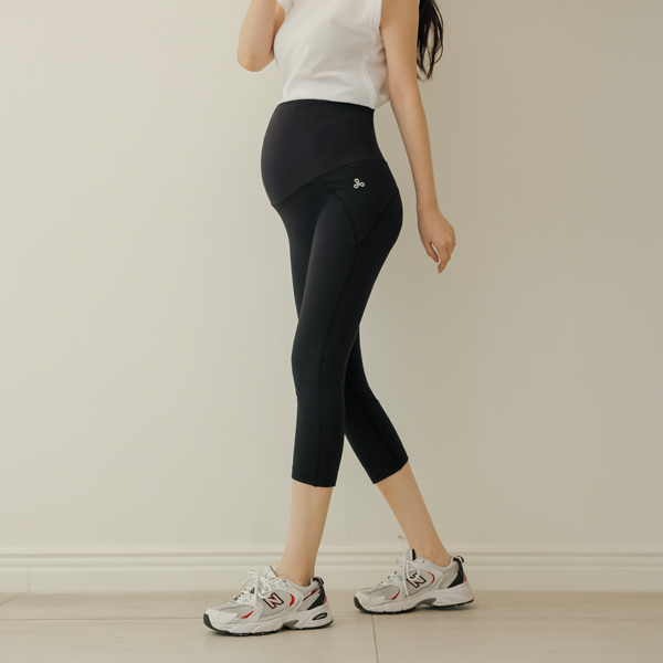 [S-made]Maternity*Newline Sports Maternity Leggings (ver. 8 length)[Courtna]