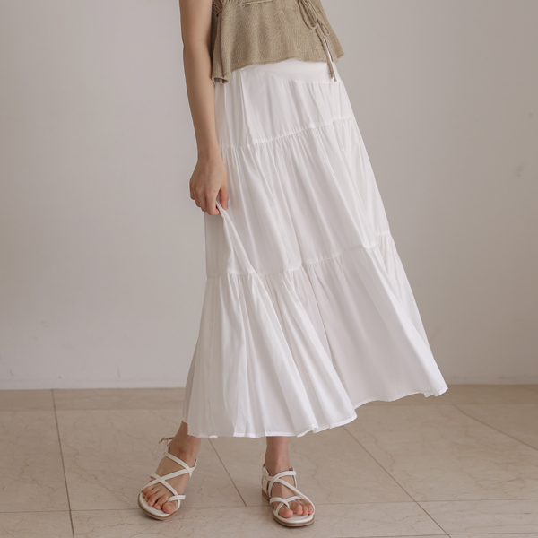 Maternity*Summer Cancan Maternity Skirt
