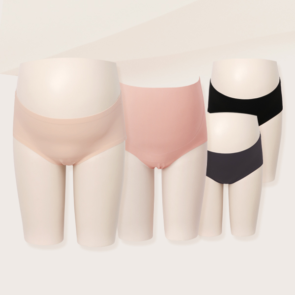 <font color="bb4b57"><b>[Limited time discount]</b></font><br> [Sugar Plum] Flexible No-Line/Maternity Panties<br> (Additional discount when purchasing 2)