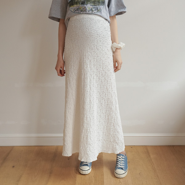 Maternity*Jjonjjon Emborong Maternity Skirt (for postpartum use)