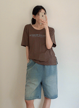 Maternity*Side Stopper Maternity Jeans