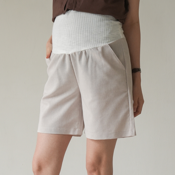 Maternity*Coolspan Shorts Maternity Slacks