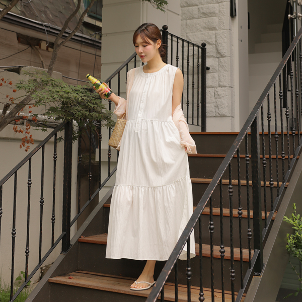 Maternity*Forecangkannassi maternity one-piece (breastfeeding possible)