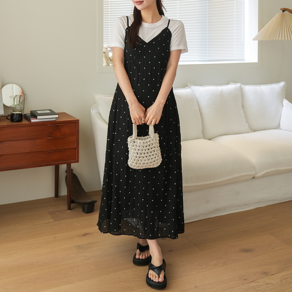 Maternity*Daisy Smoke Bustier Maternity Dress
