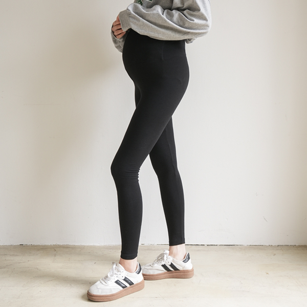 <b>[Special Offer 1+1]</b> [S-made] Maternity* Soft Cotton Span Maternity Leggings