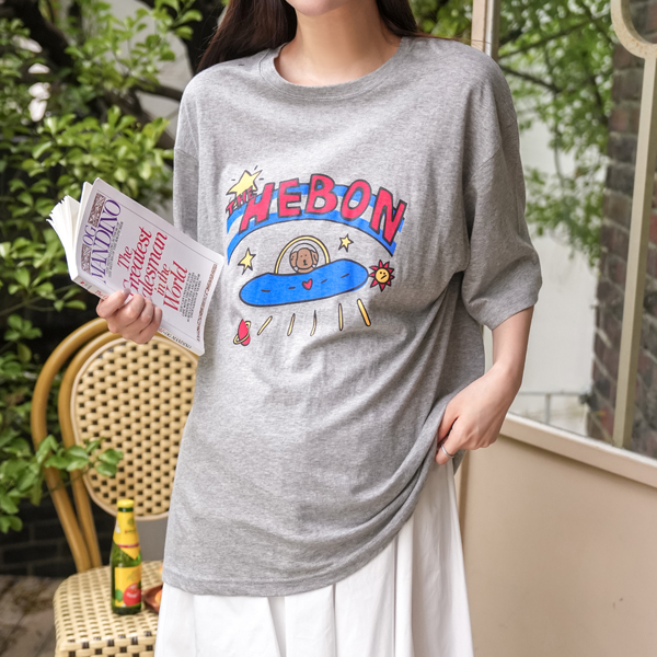 Maternity*Dangdang Loose Fit Short Sleeves T-shirt