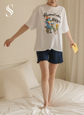 <b>[#1 summer pajamas🏆/Comfortable fit that feels like you're not wearing anything/Over 7,000 units sold]</b> Maternity*Pojjak 3-part homewear maternity pants