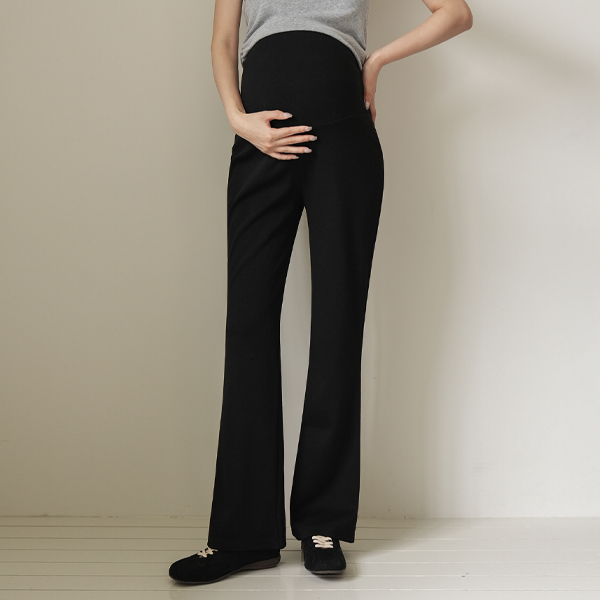 Maternity*Slacks-like comfortable bootcut maternity pants