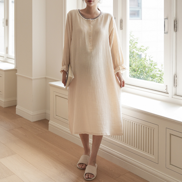 Nursing clothes*Petit lace yorubuntu nursing dress (for maternity use)