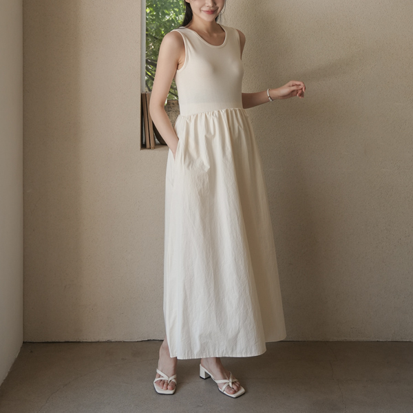 <b>[20,000 units sold ✨/School uniform item]</b> Maternity*Layered pocket nasi maternity dress