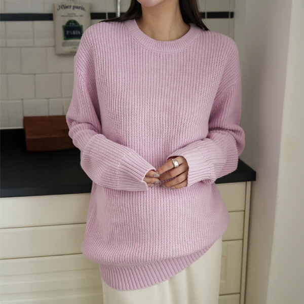 Maternity*Mutehachi Overfit Knit