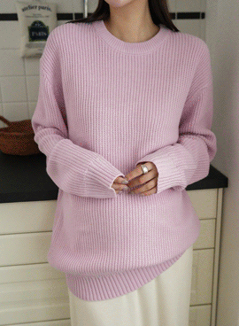 Maternity*Mutehachi Overfit Knit