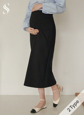 [S-made]Maternity*Spanish good long maternity skirt