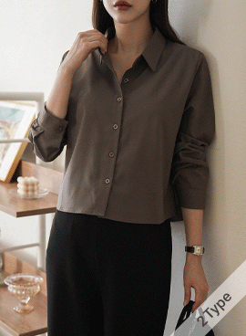 <b>[Limited-time discount]</b> Maternity*Salangsil Keyring-free Crop Shirt (2 sizes)