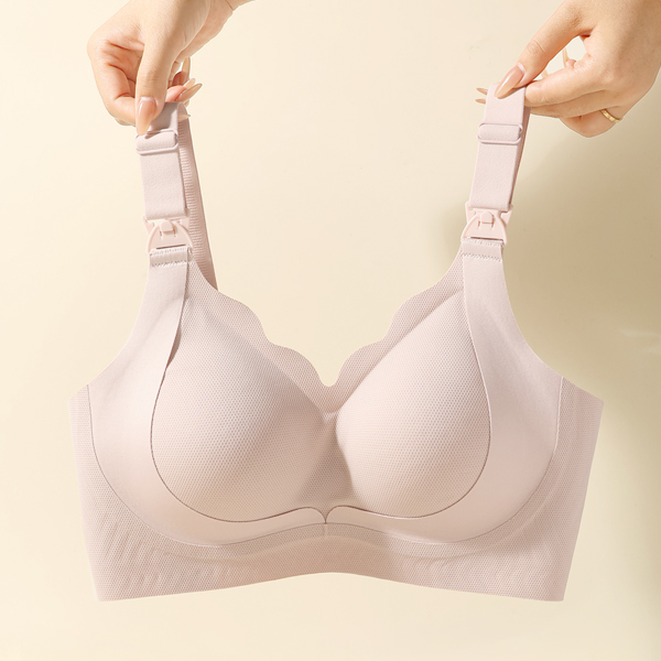 <b>[MD Recommended New Product]</b> [Big Cup/Large Cup] Anti-Sagging/Double Support Mesh Nursing Bra (Fixed Mold) (DEF Cup/XL-4XL)