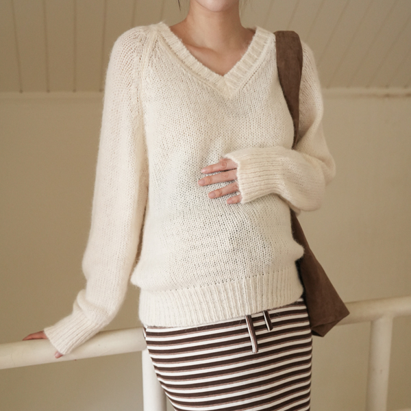 Maternity*Move Wool V Nagrang Knit