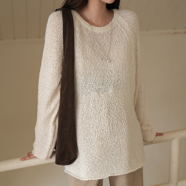 Maternity*Deer Alpaca Cowl Long Knit