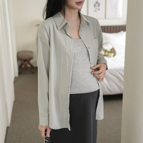 Maternity* Essential mid-season shirt set