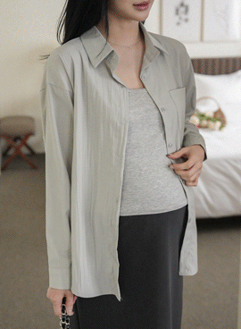 Maternity* Essential mid-season shirt set