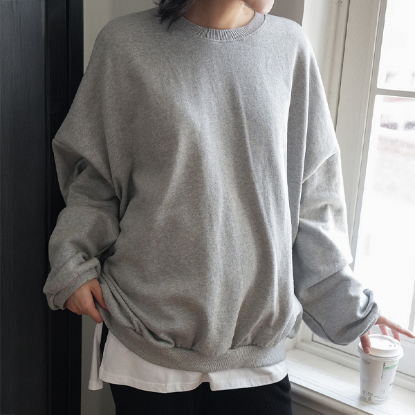 Maternity*back slit two-way Man to man