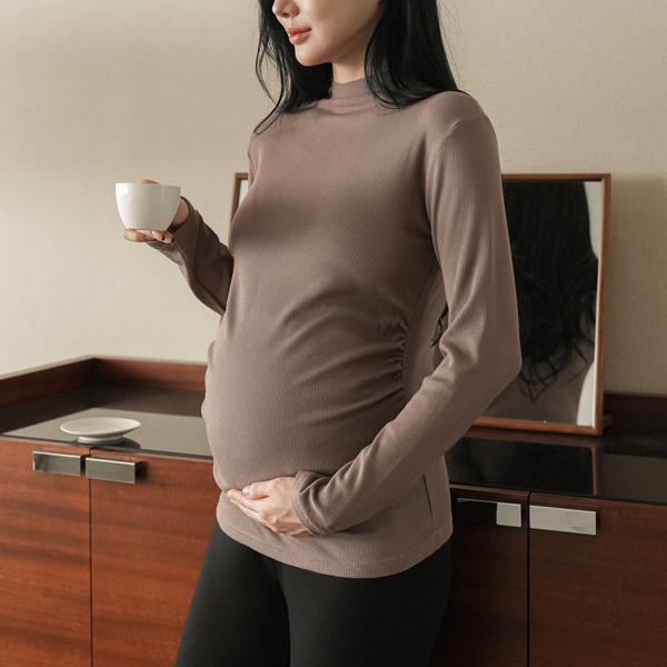 <b>[MD Recommended New Product]</b> [Jj] Warm Modal 80s/Half-Neck Maternity Innerwear